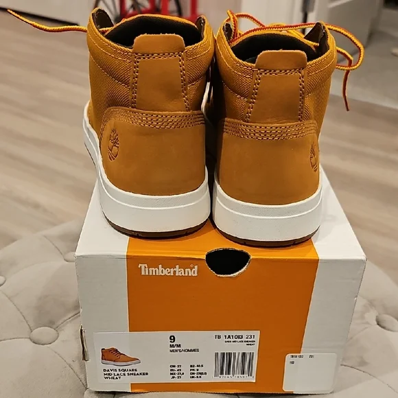 Timberland | Shoes | Timberland Tan Hightop Sneakers | Poshmark display picture 2